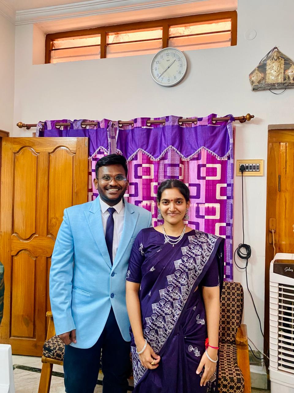 Ashwini Muthyam and Dr Dinesh Gupta